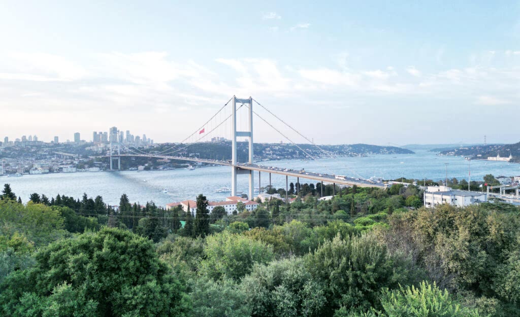 Bogaz koprusu drone cekimi